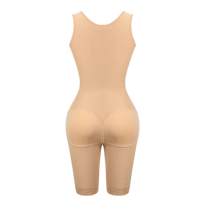 Best Fajas Body Shaper Lace Open Crotch Flatten Tummy